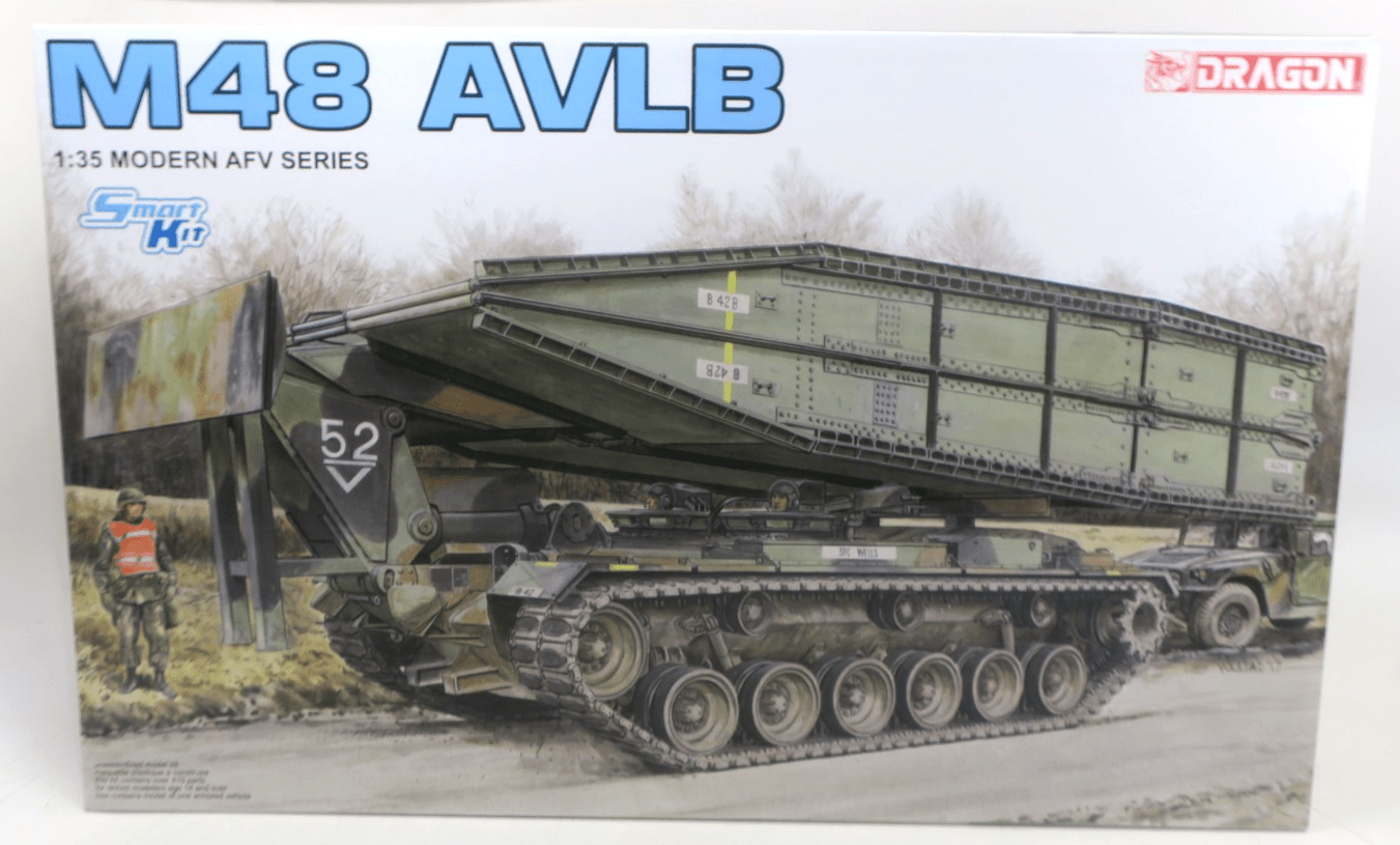 Dragon 1/35 Modern AFV Series M48 AVLB Plastic Model Kit 3606 - WISE GUYS HOBBIES LLC