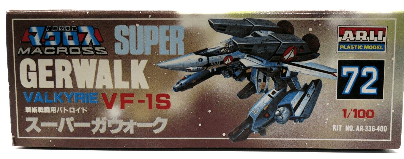 Arii Macross 1/100 Super Gerwalk Valkyrie VF-1S 72 AR-336-400 - WISE GUYS HOBBIES LLC
