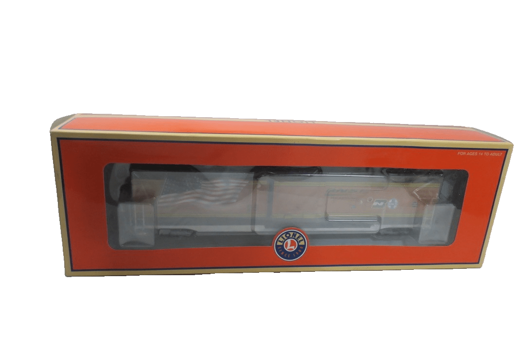 LIONEL BNSF ILLUMINATED Flag Boxcar 25 O GAUGE 2226810 25th Anniversary NEW - WISE GUYS HOBBIES LLC