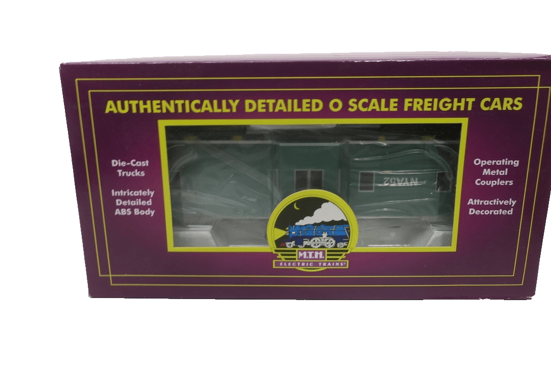  NYA 62 MTH Premier 20-91366 Jade Green New York & Atlantic Bay Window Caboose - WISE GUYS HOBBIES LLC