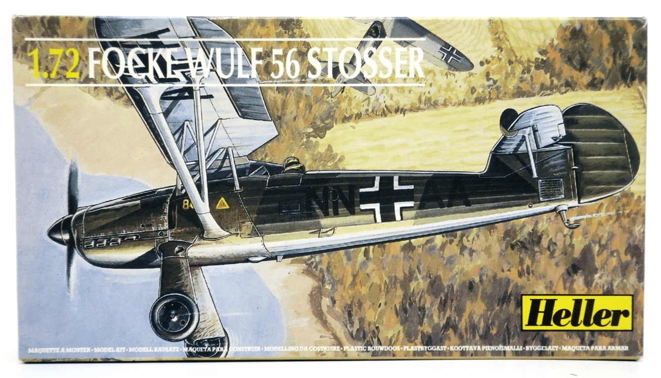 Heller 1/72 Focke Wulf 56 Stosser Model Kit - WISE GUYS HOBBIES LLC