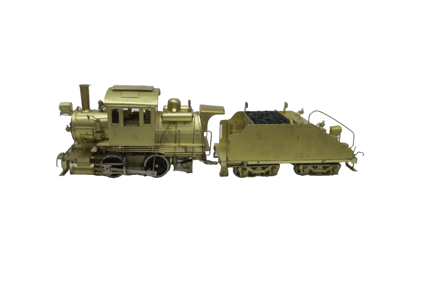 Gem Models O Ga. 2 Rail Brass ST - 507 Reading A - 5a 0 - 4 - 0 Switcher & Tender OB - WISE GUYS HOBBIES LLC