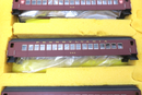 WP Car  HO H0 PRR MP-54 PRR  Interurban 3-car Set BODY ONLY