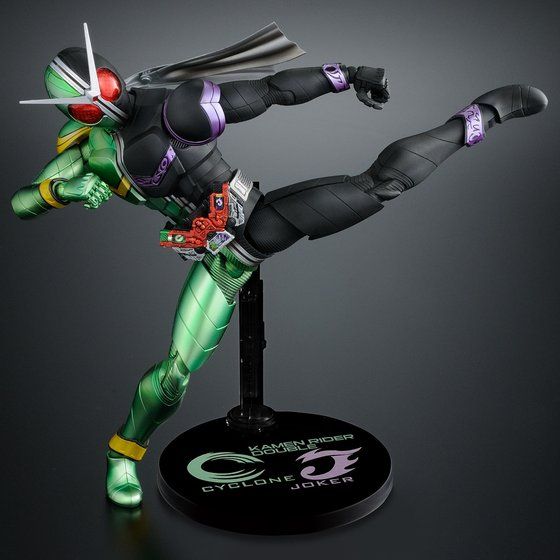 MG Figure - Rise Artisan Kamen Rider Double Cyclone Joker Model Kit - WISE GUYS HOBBIES LLC