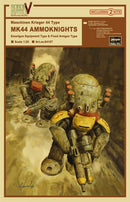 Hasegawa Robot Battle V Ma. K 1/20 44 Type Mk - 44 Ammoknights (Smartgun Equipment Type) 2 PACK Model Kit - WISE GUYS HOBBIES LLC