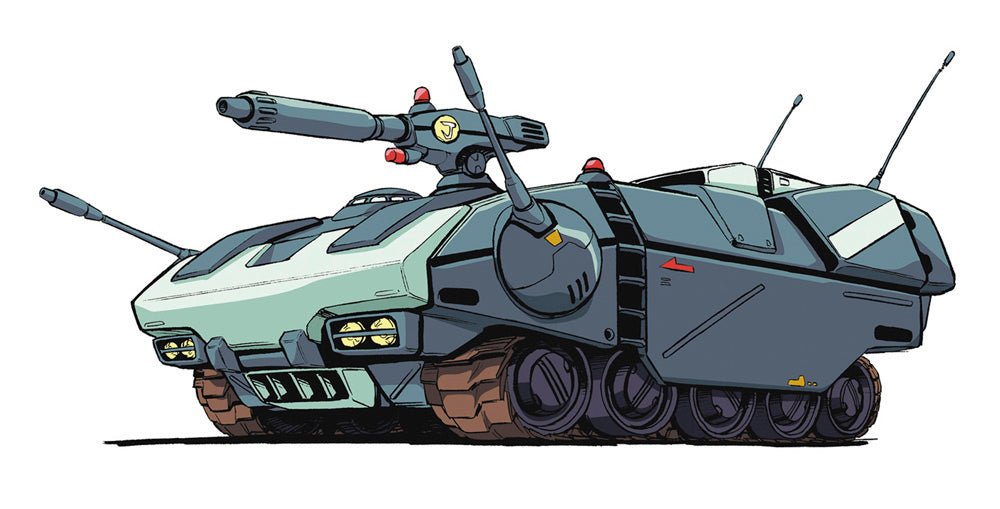 Hasegawa Crusher Joe 1/35 Galleon (OVA Version) Model Kit - WISE GUYS HOBBIES LLC