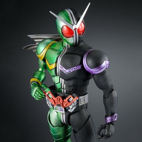 MG Figure - Rise Artisan Kamen Rider Double Cyclone Joker Model Kit - WISE GUYS HOBBIES LLC