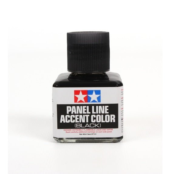 Tamiya - Black Panel Line Accent - WISE GUYS HOBBIES LLC