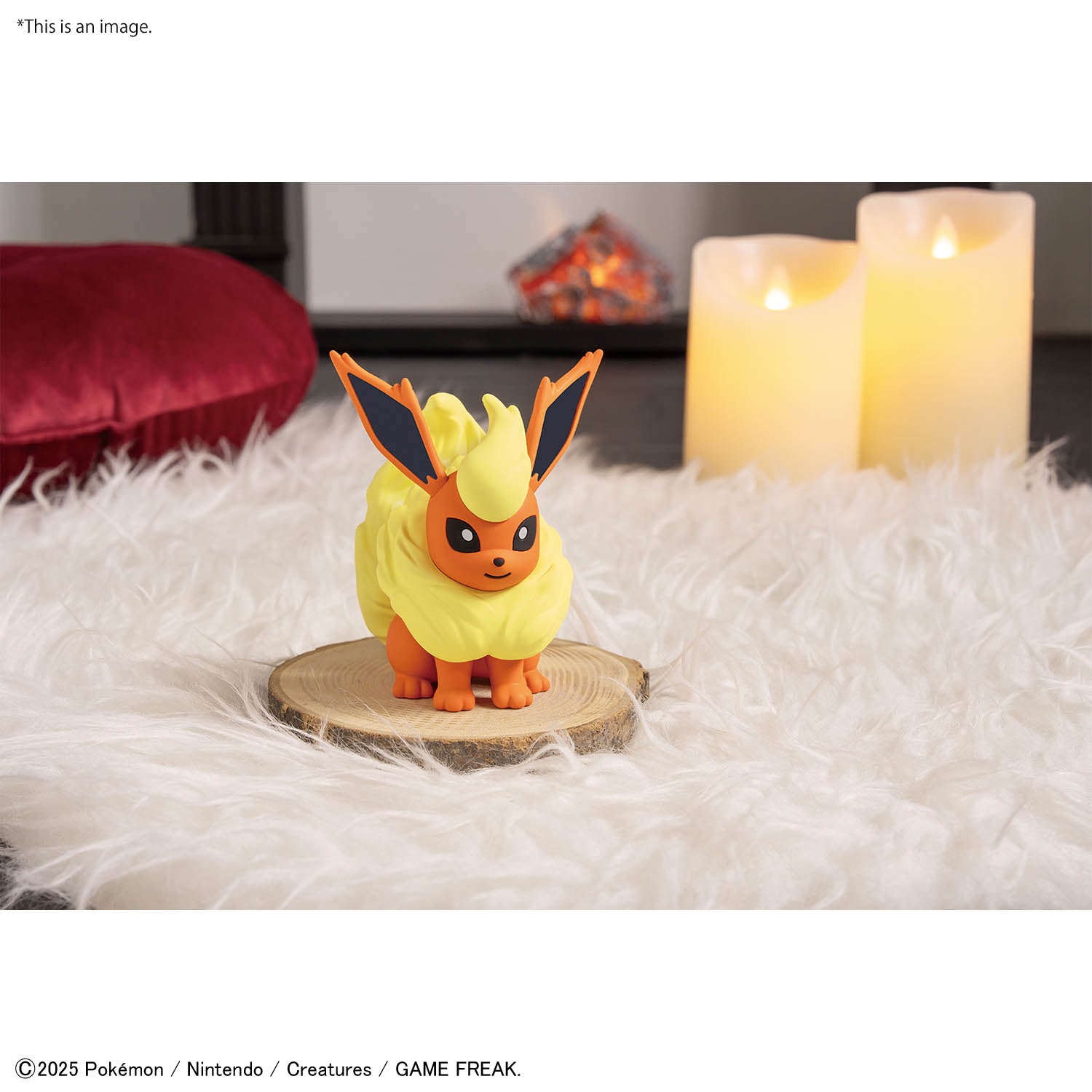 Pokémon Model Kit Quick!! 25 FLAREON - WISE GUYS HOBBIES LLC