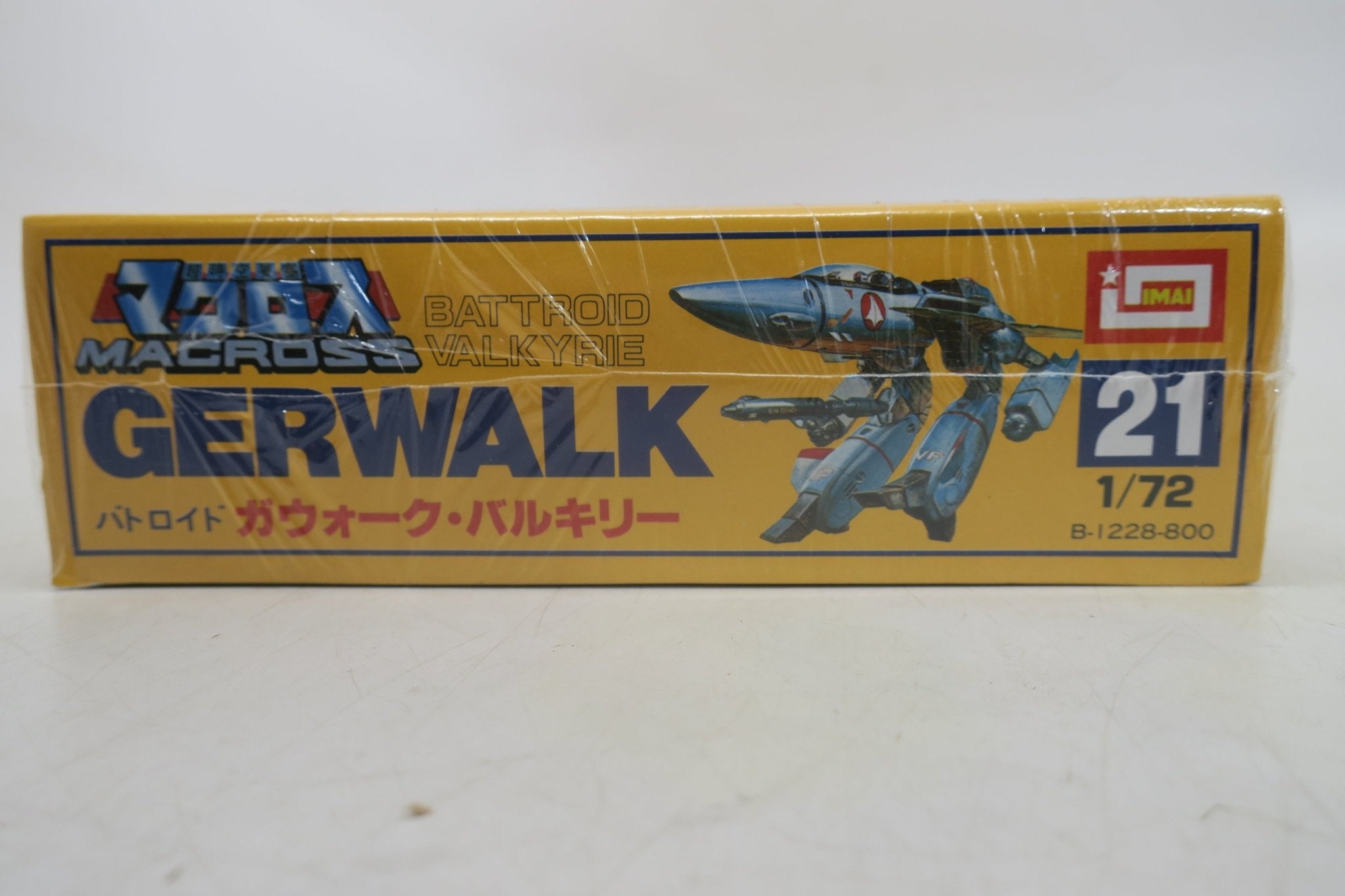 Imai Macross 1/72 Gerwalk Valkyrie (Yellow Box) Model Kit 21 - WISE GUYS HOBBIES LLC