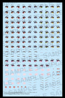 Megami Device M.S.G. Buster Doll Knight Eye Decal Set