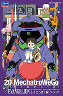 Hasegawa MechatroWeGo x Evangelion: Unit - 01 + Shinji Ikari Model Kit - WISE GUYS HOBBIES LLC
