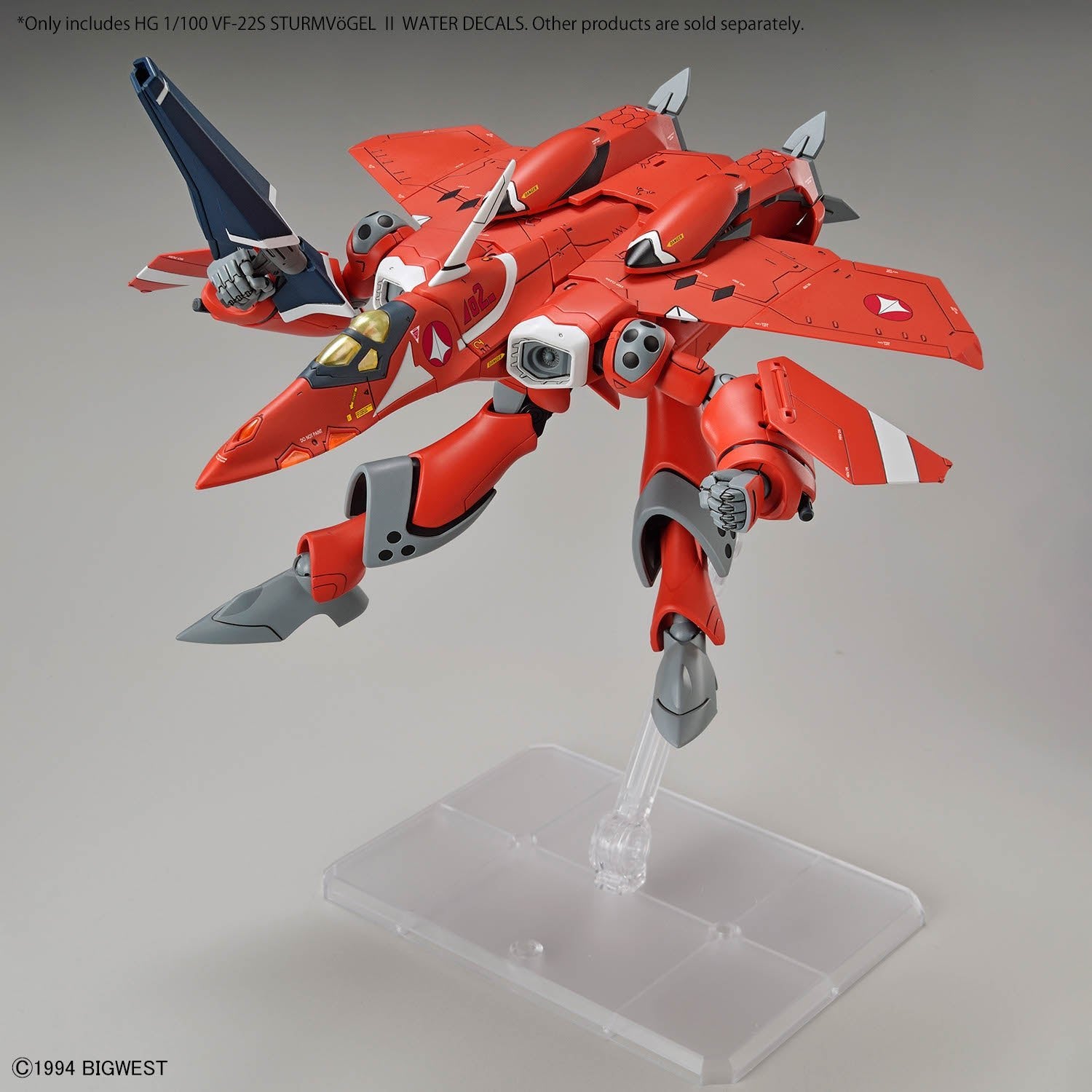 HG 1/100 VF - 22S Sturmvogel II Water Decals - WISE GUYS HOBBIES LLC