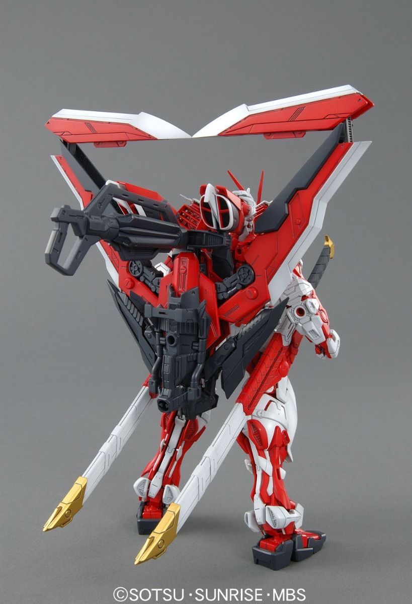 MG 1/100 Gundam Astray Red Frame Custom Model Kit - WISE GUYS HOBBIES LLC