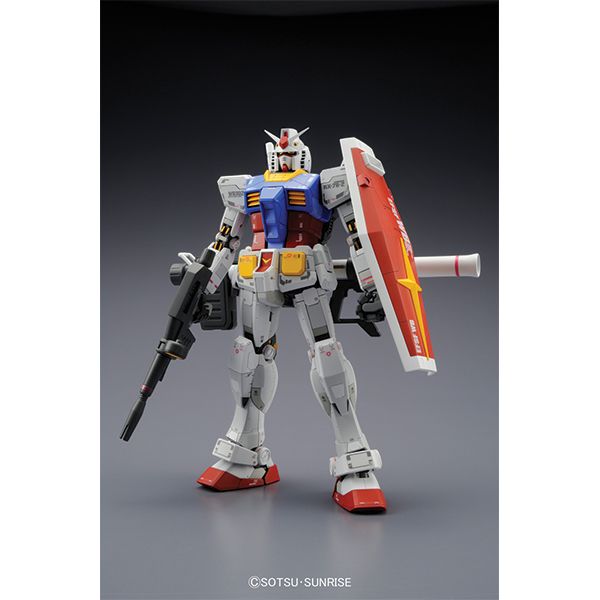 MG 1/100 RX - 78 - 2 Gundam Ver 3.0 Model Kit - WISE GUYS HOBBIES LLC