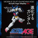 Bandai Logo Display - Mobile Suit Gundam AGE (Large) - WISE GUYS HOBBIES LLC