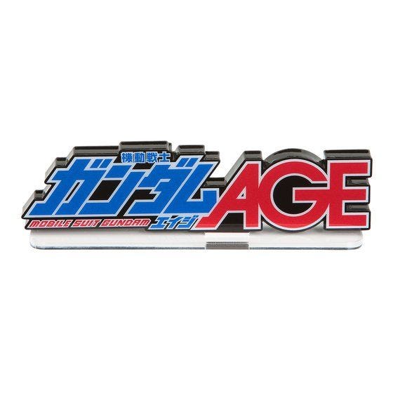 Bandai Logo Display - Mobile Suit Gundam AGE (Large) - WISE GUYS HOBBIES LLC