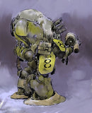 Hasegawa Robot Battle V Ma. K 1/20 44 Type Mk - 44 Ammoknights (Smartgun Equipment Type) 2 PACK Model Kit - WISE GUYS HOBBIES LLC