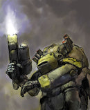 Hasegawa Robot Battle V Ma. K 1/20 44 Type Mk - 44 Ammoknights (Smartgun Equipment Type) 2 PACK Model Kit - WISE GUYS HOBBIES LLC