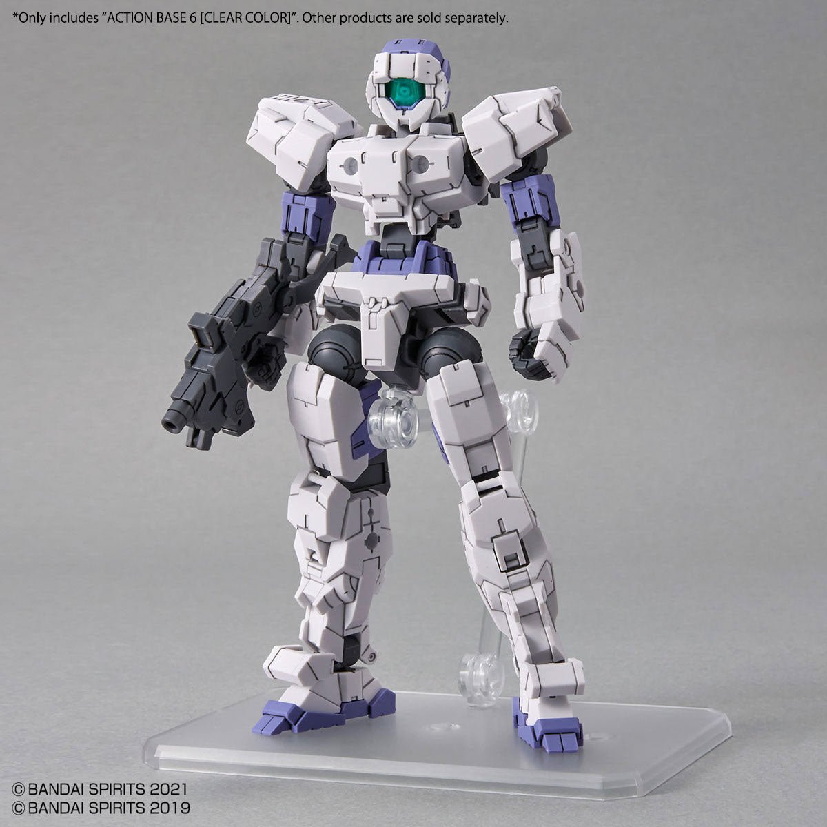 ACTION BASE 6 [CLEAR COLOR] Model Kit - WISE GUYS HOBBIES LLC