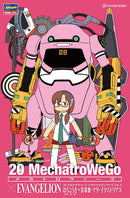 Hasegawa MechatroWeGo x Evangelion: Unit - 08 + Mari Makinami Illustrious Model Kit - WISE GUYS HOBBIES LLC