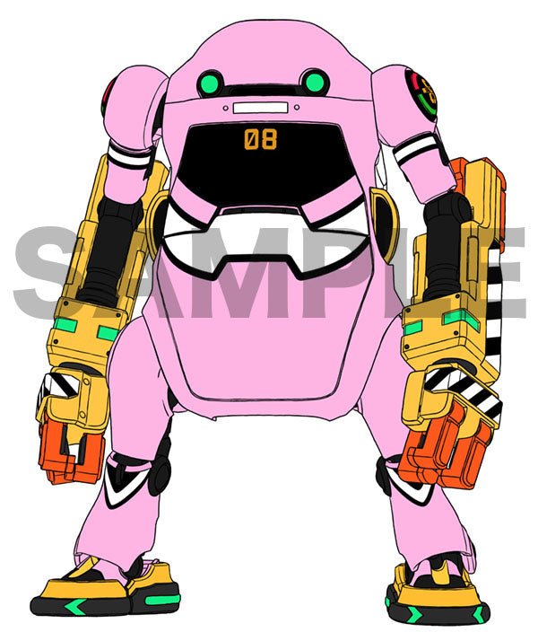 Hasegawa MechatroWeGo x Evangelion: Unit - 08 + Mari Makinami Illustrious Model Kit - WISE GUYS HOBBIES LLC