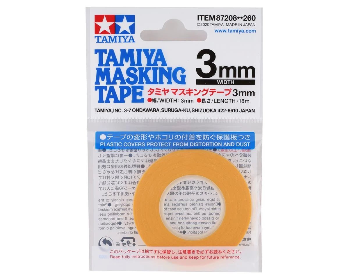 Masking Tape 3mm - WISE GUYS HOBBIES LLC