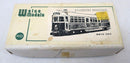 Weico HO Australian Melbourne W2 Class Tram Trolley Streetcar White Metal Kit