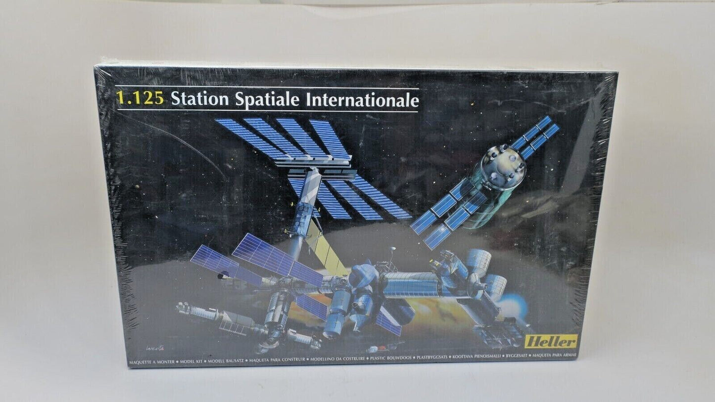 1/125 HELLER INTERNATIONAL SPACE STATION - FACTORY SEALED - KIT # 80444