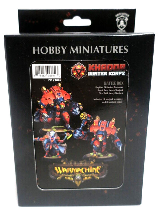 NEW Privateer Press Khador Winter Corps Battle Box PIP24046 Resin Model Kit