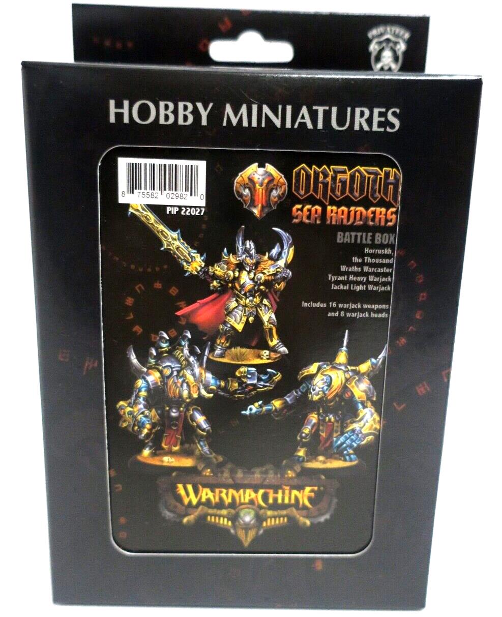 NEW Privateer Press Orgoth Sea Raiders Battle Box PIP22027 Resin Model Kit