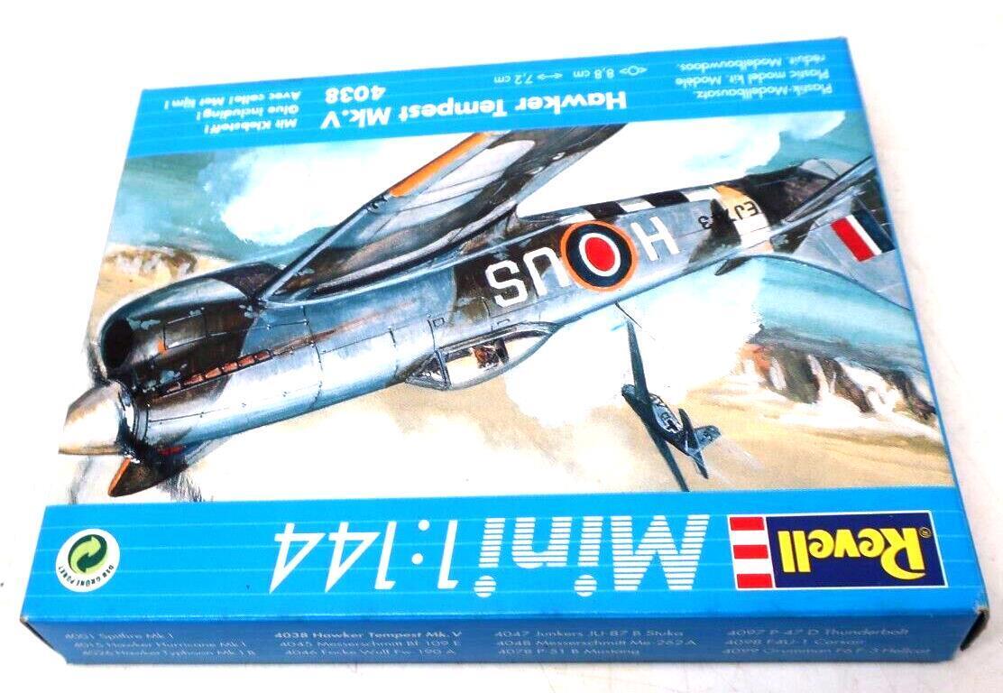 JH789 Revell "Mini" #4038 1:144 Hawker Tempest Mk.V Kit