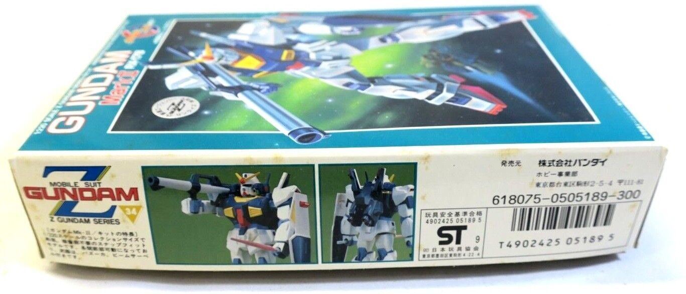 Bandai Z GUNDAM RX-178 MARK II Vintage Plastic Model 1/220 Scale Kit Japan A13
