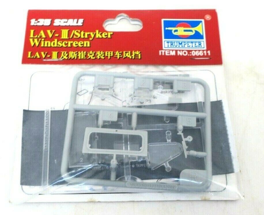 LAV-III STRYKER WINDSCREEN UNITS 1/35 Armored vehicle windshield Trumpeter kit