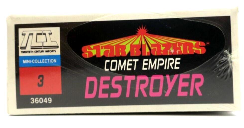SEALED TCI Star Blazers Comet Empire Destroyer #3 36049 Mini Kit