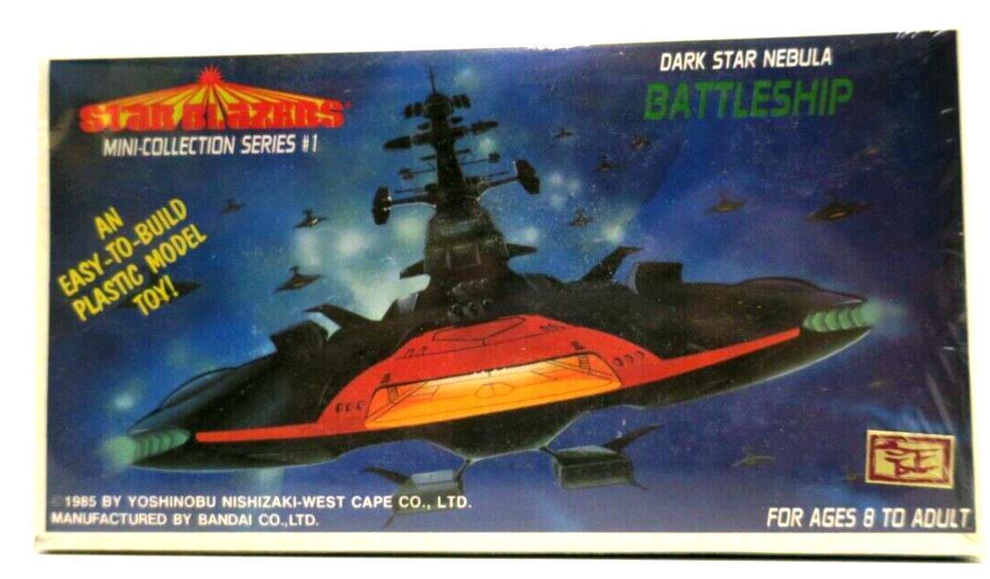 SEALED TCI Star Blazers Dark Star Nebula Battleship #8 36122 Mini Kit