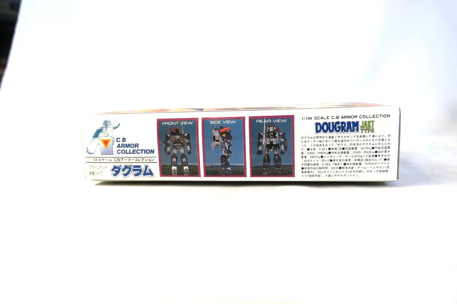 Nitto - Combat Armor Dougram JAKT Type - 1/144 Scale Model Kit (H) - WISE GUYS HOBBIES LLC