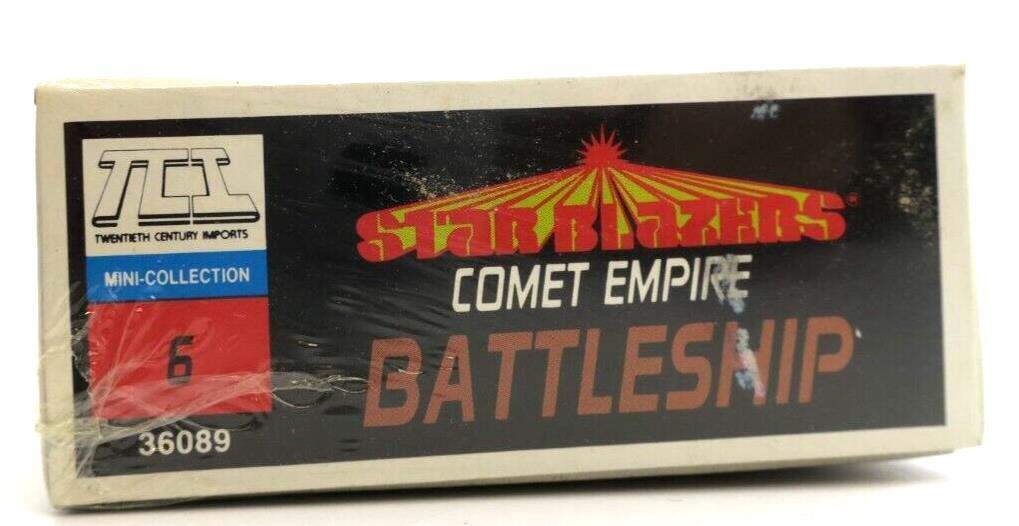 SEALED TCI Star Blazers Comet Empire Battleship #6 360989 Mini Kit