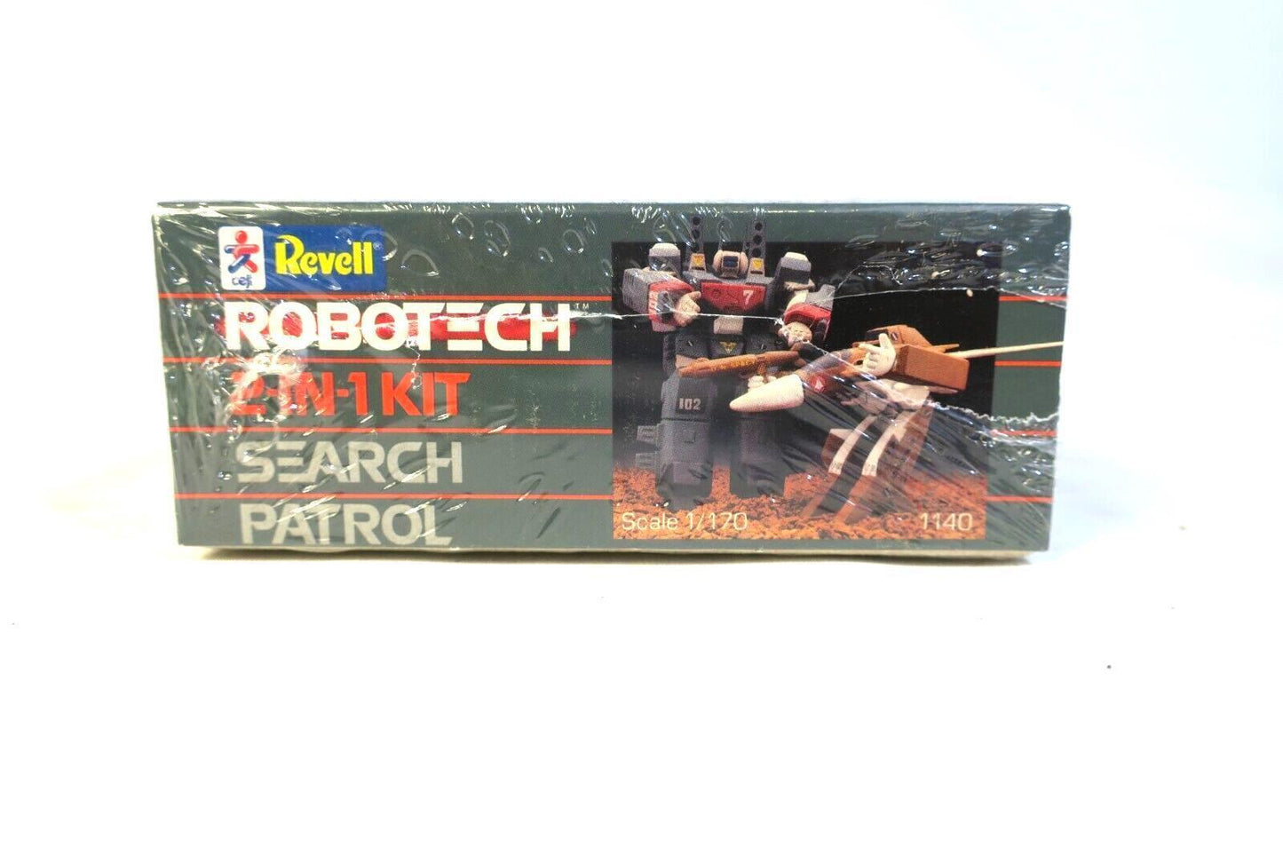 Revell ROBOTECH 2 In 1 Kit  1140 Search Patrol 1:170 New Sealed 1984 H14