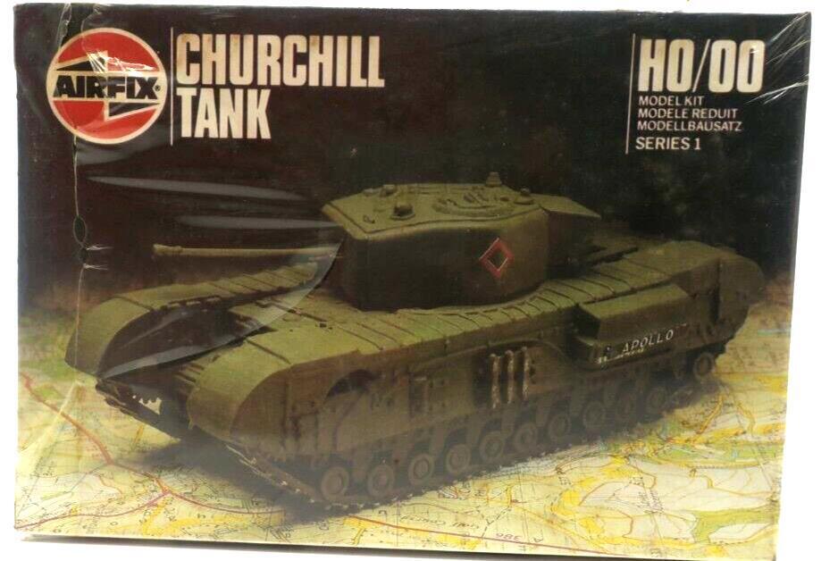 Sealed Airfix H0/00 Churchill Tank 9-61304 Model Kit