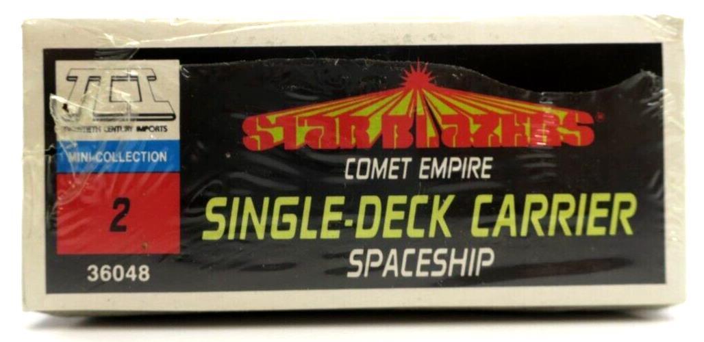 SEALED TCI Star Blazers Comet Empire Single-Deck Carrier #2 36048 Mini Kit