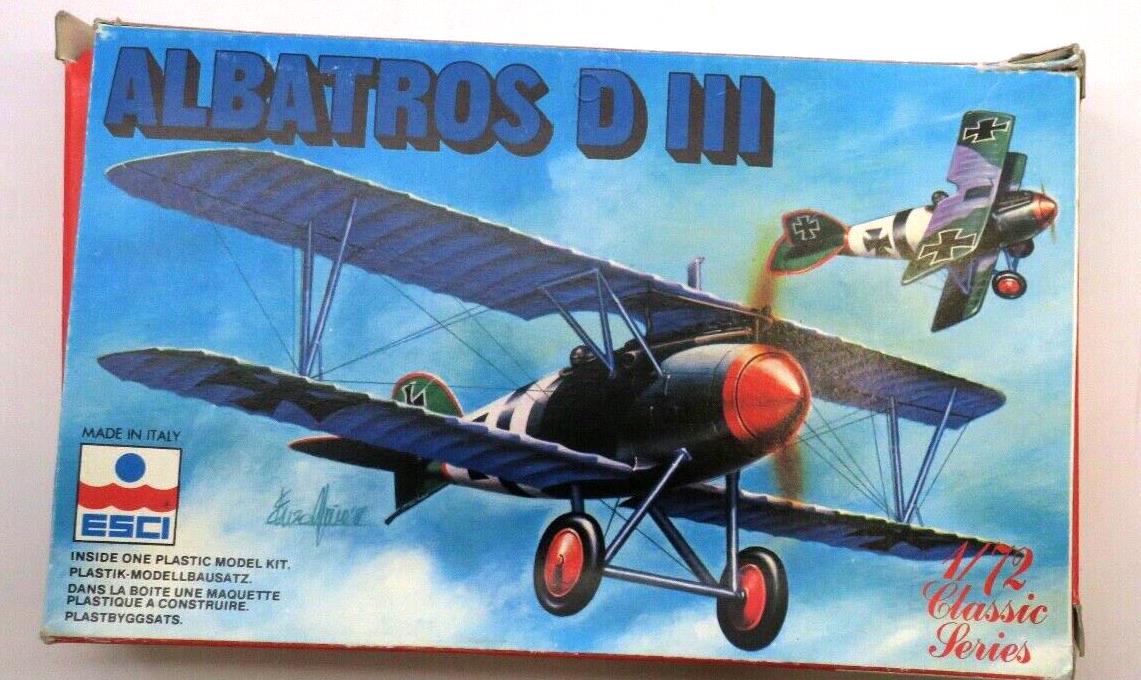 ESCI Classic Series 1/72 Albatros D III Model Kit