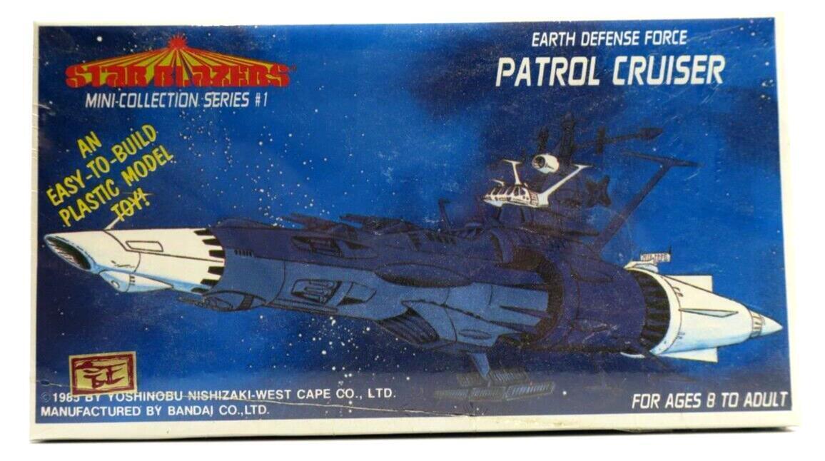 SEALED TCI Star Blazers Earth Defense Force Patrol Cruiser #5 36090 Mini Kit