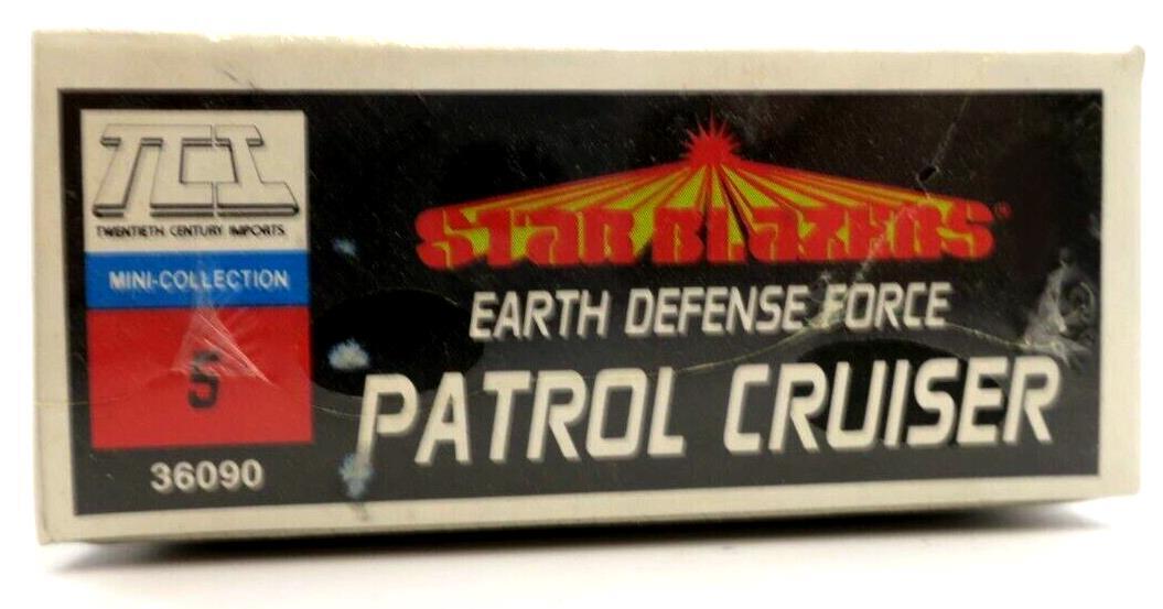 SEALED TCI Star Blazers Earth Defense Force Patrol Cruiser #5 36090 Mini Kit