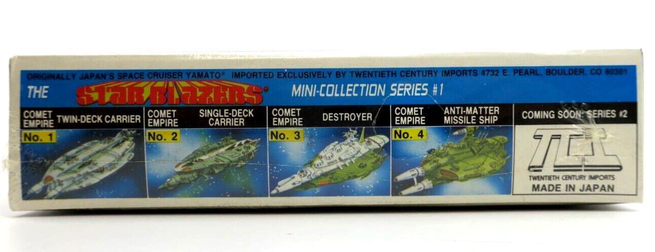 SEALED TCI Star Blazers Earth Defense Force Patrol Cruiser #5 36090 Mini Kit