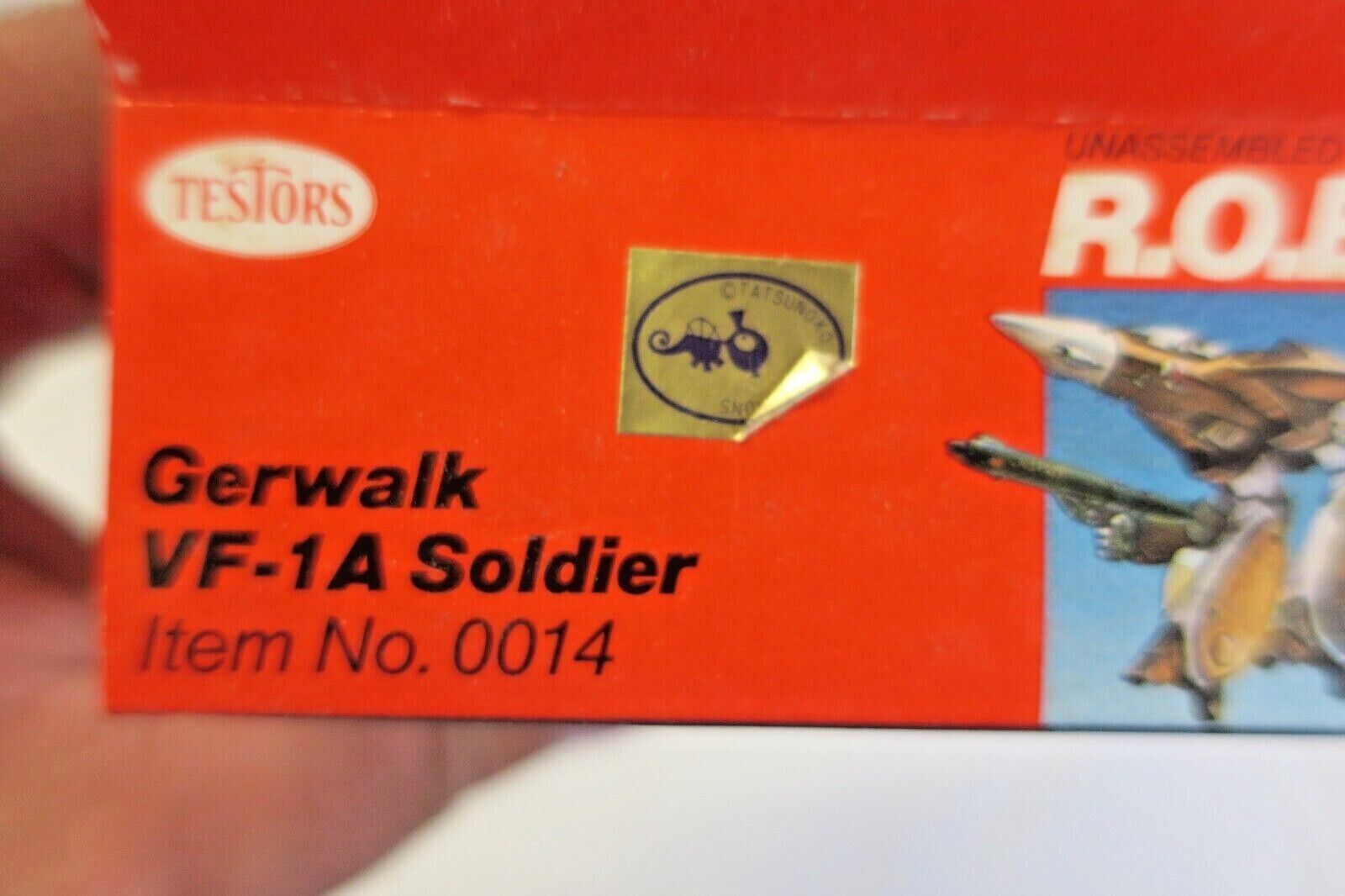 Testors Gerwalk VF-1A Soldier 1/200 Model Kit 0014 - WISE GUYS HOBBIES LLC