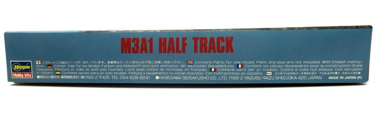 Hasegawa 1/72 M3A1 Half-Track MT6-500 Model Kit