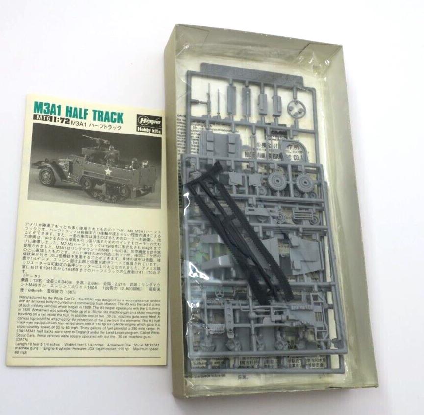 Hasegawa 1/72 M3A1 Half-Track MT6-500 Model Kit