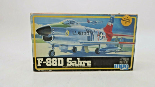 MPC North American F-86D Sabre kit 1-4101 1982 issue complete 1:72 NIB