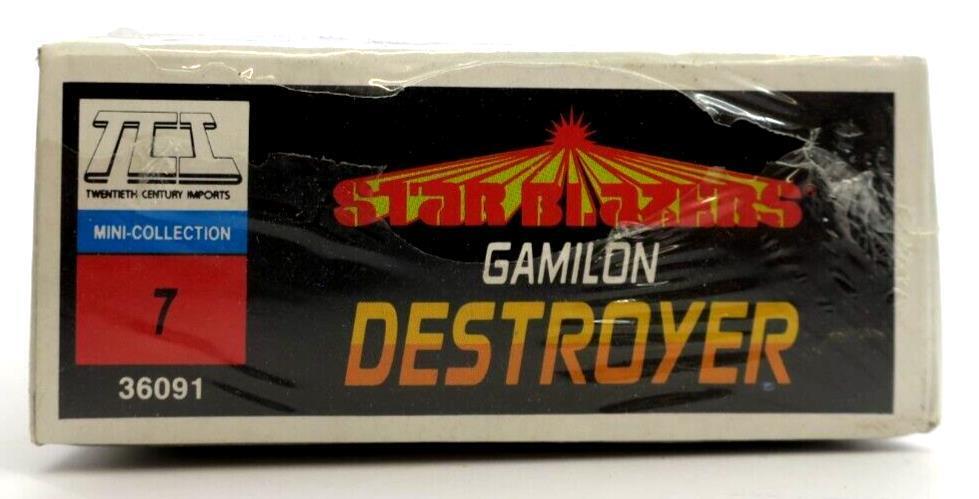 SEALED TCI Star Blazers Gamilon Destroyer #7 36091 Mini Kit